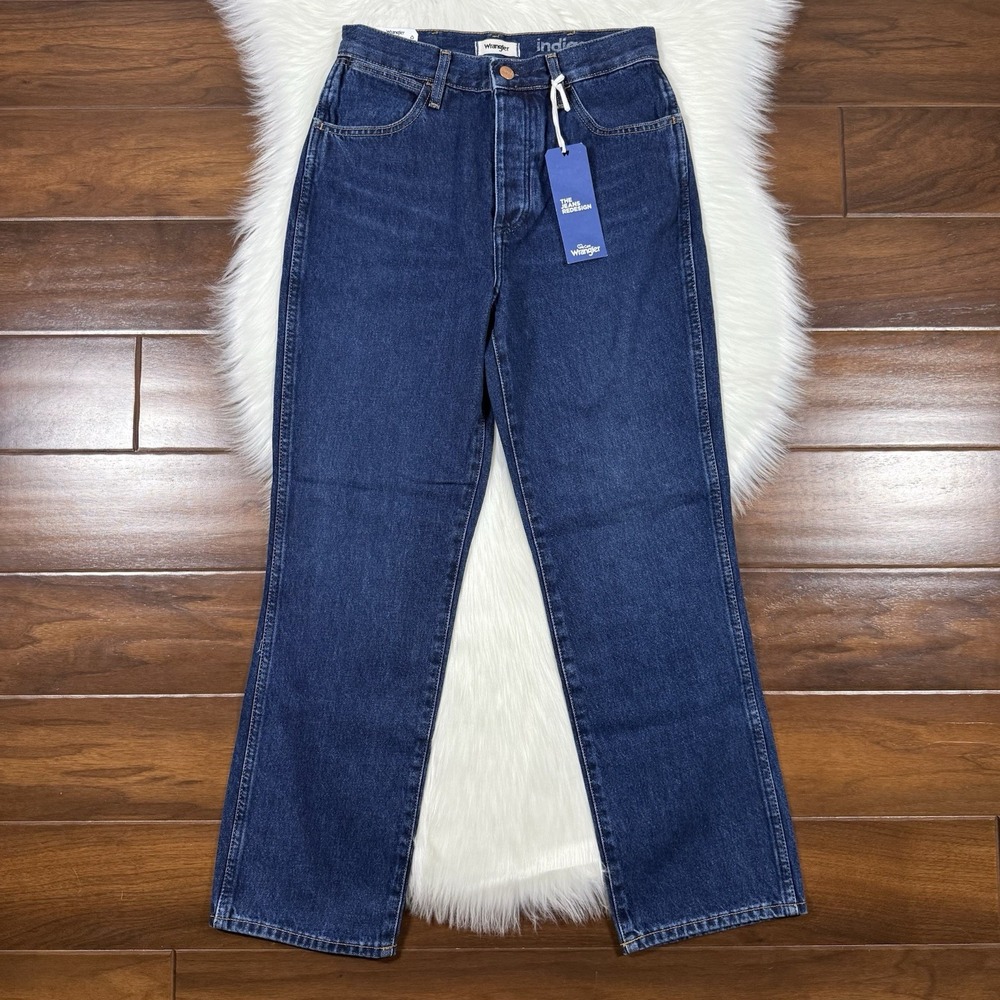 Wrangler Women's Size‎ 26 X 28 Wild West 603 High Rise Straight Denim Jeans
